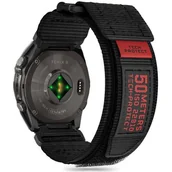 Ładowarki samochodowe - Pasek TECH-PROTECT Scout Pro do Garmin Fenix 5X/5X Plus/6X/6X Pro/7X/8 (51 mm) Czarny - miniaturka - grafika 1