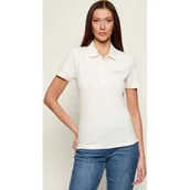 Koszulki i topy damskie - Tommy Hilfiger Polo | Slim Fit - miniaturka - grafika 1