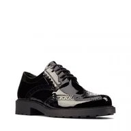 Półbuty damskie - Clarks Orinoco 2 Limit E [Black Patent Leather] - Rozmiar 39.5 - miniaturka - grafika 1