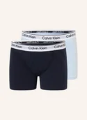 Majtki damskie - Calvin Klein Bokserki Icon Cotton Stretch, 2 Szt. blau - miniaturka - grafika 1