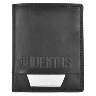 Portfele - Juventus 133202, Akcesoria Portfele podróżne Unisex-Dorosły, 9,5x12x2 cm, Czarny, 9,5x12x2 cm - miniaturka - grafika 1