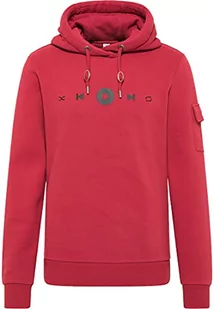 ocy Męska bluza z kapturem 74733639, czerwona, XL, czerwony, XL - Bluzy męskie - miniaturka - grafika 1