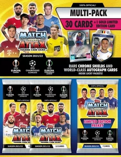 Champions League UEFA Match Attax Multipack Saszetki z Kartami - Czasopisma - miniaturka - grafika 1