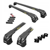 Boxy dachowe - Bagażnik dachowy bazowy niski Turtle Air3 Air-3 MC03006 czarny 118/118 - miniaturka - grafika 1