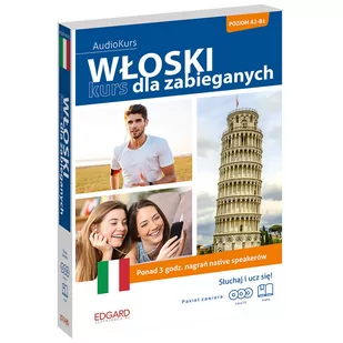 WŁOSKI DLA ZABIEGANYCH - HONORATA WOJSZCZYK - Książki do nauki języka włoskiego - miniaturka - grafika 1