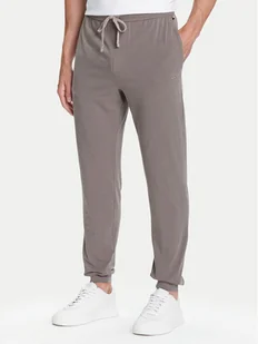 BOSS Spodnie dresowe Mix&Match 50515305 Brązowy Regular Fit - Spodnie sportowe męskie - miniaturka - grafika 1