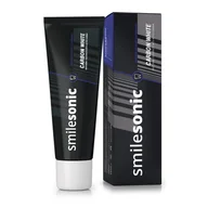 Pasty do zębów - Smilesonic Carbon White  wybielająca pasta z węglem aktywnym dedykowana do szczoteczek sonicznych 75 ml - miniaturka - grafika 1