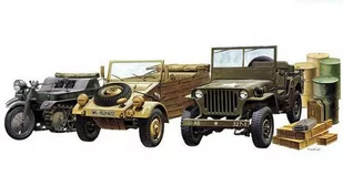 Academy Light Vehicles of Allied&Axis 13416 - Kolekcjonerskie modele pojazdów - miniaturka - grafika 3