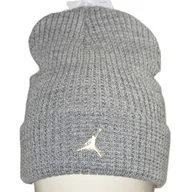Czapki męskie - Czapka Air Jordan Beanie Utility Metal Szara - DM8272-091 - miniaturka - grafika 1