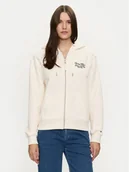 Bluzy damskie - Tommy Hilfiger Bluza WW0WW43572 Écru Regular Fit - miniaturka - grafika 1