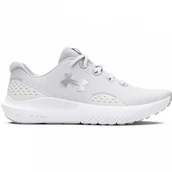 Buty sportowe damskie - Damskie buty do biegania Under Armour UA W Charged Surge 4 - białe - miniaturka - grafika 1