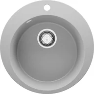 Zlewozmywaki - Zlew BRANDE JOY ROND 500-45 GRAY (szary) - miniaturka - grafika 1