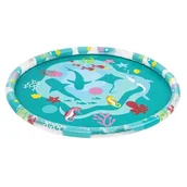 Materace dmuchane i koła do pływania - * marka niezdefiniowana Bestway Dmuchany Brodzik Mata Z Fontanną Dla Dzieci 165 cm  Bestway 52487 LT-3205-0 - miniaturka - grafika 1