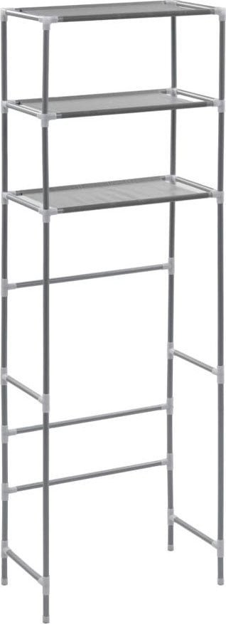 Elior Srebrna półka nad toaletę 3-poziomowa - Dexo 4X