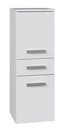 Szafki łazienkowe - Niski Słupek Biały Łazienkowy D6-D01 - miniaturka - grafika 1