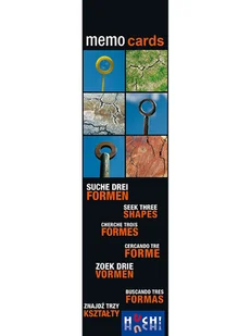 HUCH! Gra pamięciowa "Shapes" - 6+ - Gry planszowe - miniaturka - grafika 1