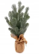 Choinki - Sztuczne Drzewko Na Pniu Choinka W Jucie 40 Cm - miniaturka - grafika 1