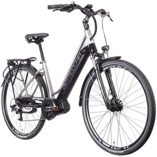 Rower elektryczny BOTTECCHIA Evo Lady D17 28 cali damski Czarno-szary - Rowery elektryczne - miniaturka - grafika 1