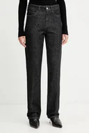 Spodnie damskie - BOSS jeansy damskie high waist 50553324 - miniaturka - grafika 1