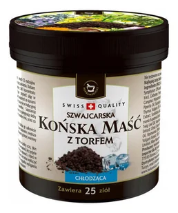 Herbamedicus (SZWAJCARIA) Końska maść z Torfem chłodząca 225ml (Szwajcaria) 21HEMKTOCI - Żele i maści lecznicze - miniaturka - grafika 3