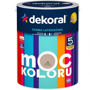 Dekoral Farba Akrylit W Cafe Latte 5 L - Farby olejne i specjalne - miniaturka - grafika 2