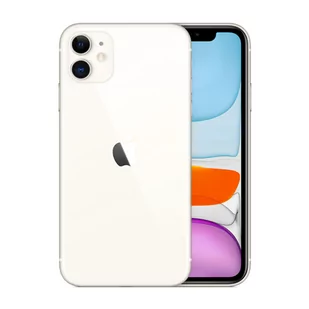 Apple iPhone 11 128GB White (biały) - Telefony OUTLET - miniaturka - grafika 1