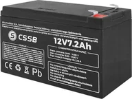 Baterie do zasilaczy awaryjnych UPS - Lexton Akumulator żelowy 12V, 7.2Ah. - LX1272CS - miniaturka - grafika 1