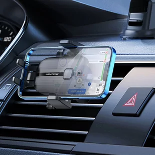 WEKOME WA-S54 K Captain Series - Mechaniczny uchwyt samochodowy do telefonu 4,7”- 7,2” (Czarny) - Pozostałe akcesoria do telefonów - miniaturka - grafika 2