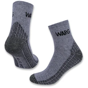 Skarpetki Warg Allday Cotton Rozmiar skarpet: 39-42 / Kolor: szary - Skarpetki męskie - miniaturka - grafika 1