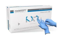 Rękawiczki jednorazowe - Medasept, Rękawice Nitrylowe Premier Blue, S, 200szt. - miniaturka - grafika 1