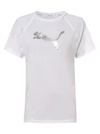 Koszulki i topy damskie - Puma - T-shirt damski, biały - miniaturka - grafika 1