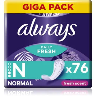 Always Dailies Wkładki higieniczne Normal 76 szt. - Wkładki higieniczne - miniaturka - grafika 1