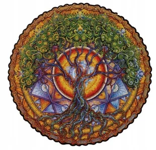 Puzzle Drewniane Mandala Drzewo Życia - Puzzle - miniaturka - grafika 1
