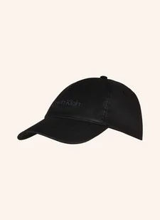 Calvin Klein Czapka Z Daszkiem schwarz - Czapki damskie - miniaturka - grafika 1