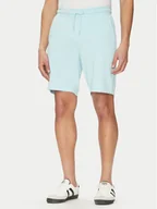 Spodenki męskie - Blend Szorty sportowe 20718381 Niebieski Regular Fit - miniaturka - grafika 1