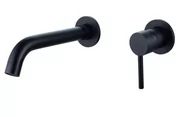 Baterie umywalkowe - Sea-Horse Bateria umywalkowa podtynkowa Peso BJJ320B Black BJJ320B - miniaturka - grafika 1