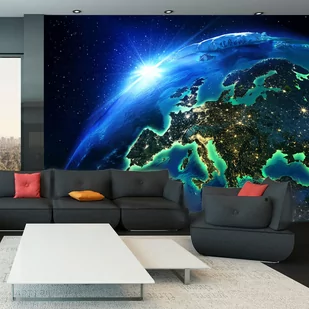 Fototapeta samoprzylepna - Błękitna planeta (rozmiar 98x70) - Fototapety - miniaturka - grafika 1