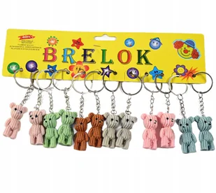 Miś Ozdobny Brelok Do Kluczy Plecaka Torebki Zawieszka Prezent Zestaw 12Szt - Breloki Miś Ozdobny Brelok Do Kluczy Plecaka Torebki Zawieszka Prezent Zestaw 12Szt - Breloki - miniaturka - grafika 1