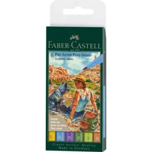 Pitt artist pen summer etui - Flamastry - miniaturka - grafika 1
