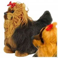 Zabawki interaktywne dla dzieci - Piesek Interaktywny YORK Zabawka jak Prawdziwy Chodzi i Reaguje na Dotyk - miniaturka - grafika 1