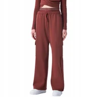 Dresy damskie - Spodnie damskie Champion Cargo brązowe 117603 MS524 L - miniaturka - grafika 1