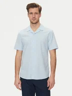 Koszule męskie - Blend Koszula 20717676 Błękitny Regular Fit - miniaturka - grafika 1