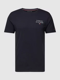 T-shirt z wyhaftowanym logo - Koszulki męskie - miniaturka - grafika 1