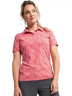 Koszulki sportowe damskie - Schöffel Funkcyjna koszulka polo "Achhorn" w kolorze różowym - grafika 1