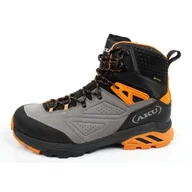 Buty trekkingowe męskie - Buty Aku Reactive Gtx 668108 szare - miniaturka - grafika 1