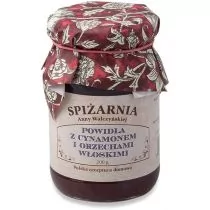 Spiżarnia Anny Walczyńskiej Powidła ze śliwek z cynamonem i orzechami włoskimi 200 g - Konfitury, marmolady, powidła - miniaturka - grafika 1