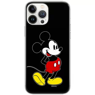 Disney ERT ERT Mickey Mouse etui na telefon zaprojektowane dla iPhone 11 Pro - czarne DPCMIC18694 DPCMIC18694 - Etui i futerały do telefonów - miniaturka - grafika 1