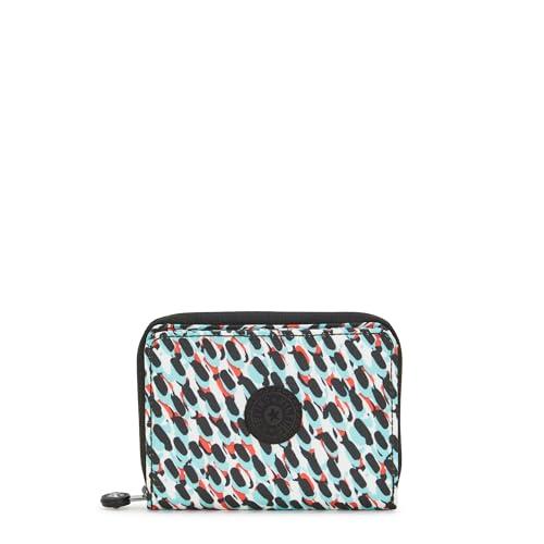 Kipling MONEY LOVE Średni Portfel, Abstract Print White