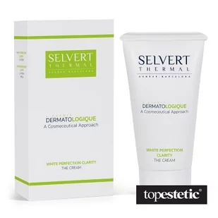 Selvert Thermal White Perfection Clarity The Cream Krem rozjaśniający 50 ml - Kremy do twarzy - miniaturka - grafika 1