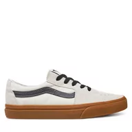 Trampki damskie - Tenisówki Vans SK8-Low VN0009QRJVY1 Szary - miniaturka - grafika 1
